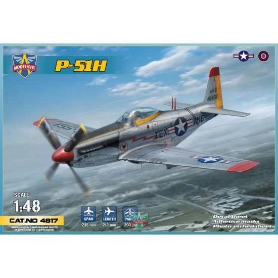 ModelSvit 4817 1/48 North American P-51H Mustang
