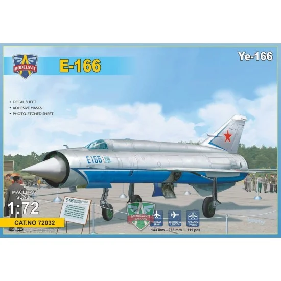 ModelSvit 72032 1/72 Mikoyan-Gurevich Ye-166 Heavy Experimental Interceptor