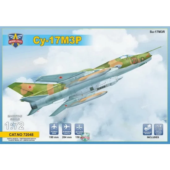 ModelSvit 72048 1/72 Sukhoi Su-17M3R Reconnaissance Fighter-Bomber with KKP Pod