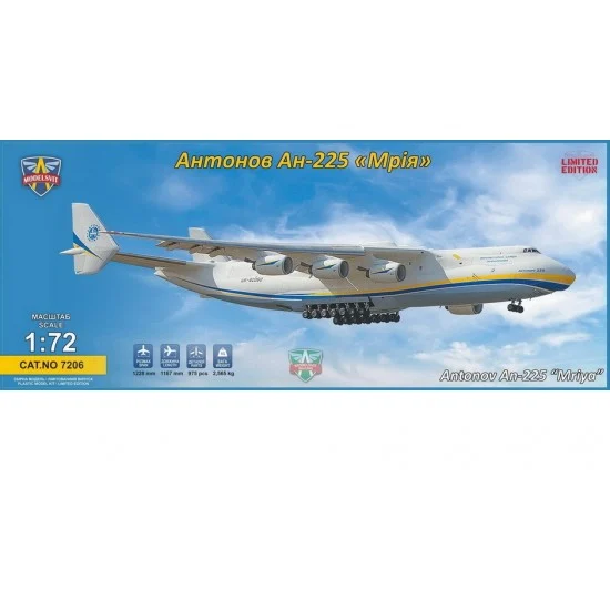 ModelSvit 7206 1/72 Antonov An-225