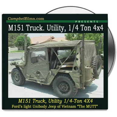 M151 & M1512A Jeeps - DVD