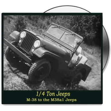 1/4 TON M38 and M38A1 JEEPS - DVD CAMPBELL FILMS (CFDVD0095)