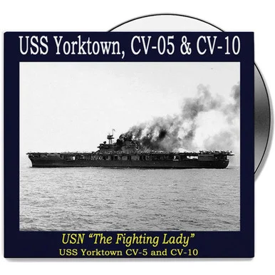 USS Yorktown CV-5 & CV-10 Films - DVD