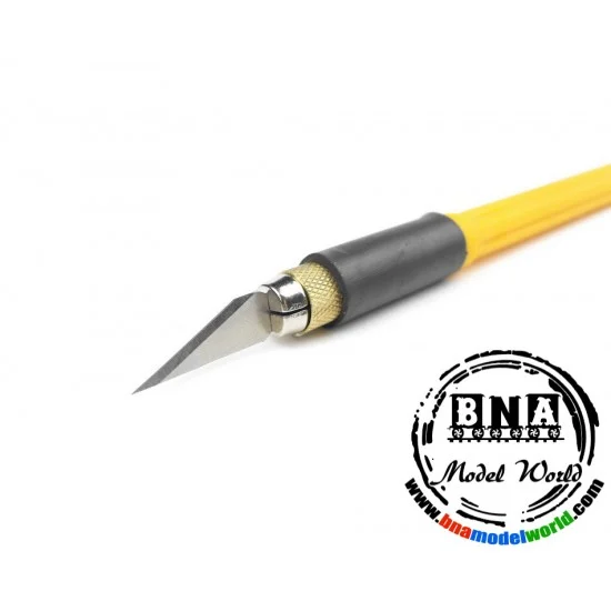 Manwa 2145 Hobby Knife with 3 Different Type Blades (6pcs Blades) - Hobby Tools & Supplies