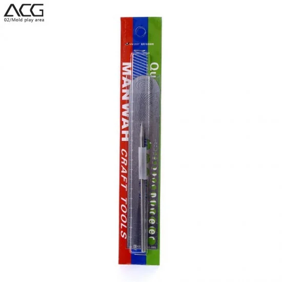 Manwa 2157 Modeling Scriber & Scribing Template - Hobby Tools & Supplies