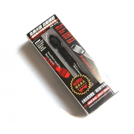 Manwa 2178 Precise Pin Vise (0.2-3.4mm)