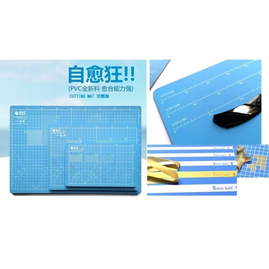 Manwa CMA3 Cutting Mat (PVC, A3, 450mm x 300mm x 3mm) - Hobby Tools & Supplies
