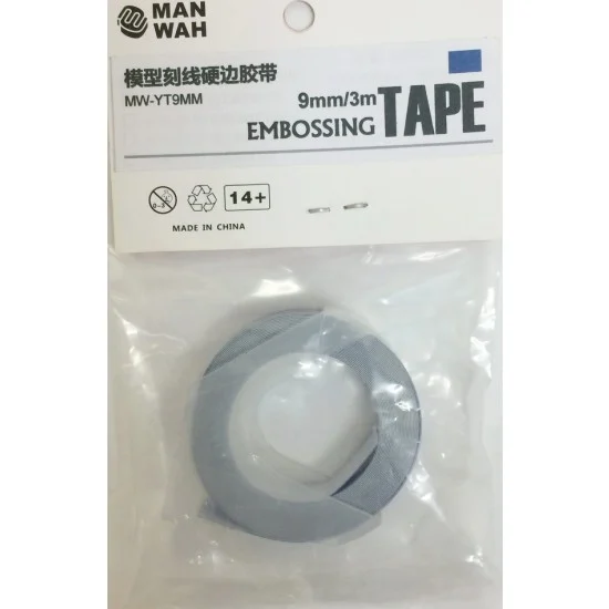 Manwa YT9 Scribing Guide Tape w/Hard Edges - Deep Blue (Width: 9mm; Length: 3m)