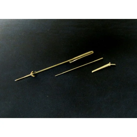 Mini World 4835A 1/48 Sukhoi Su-11 Pitots, Antenna for Trumpeter kits