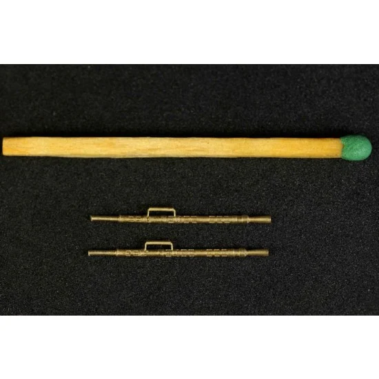 Mini World 7247A 1/72 Soviet KPVT 14.5mm Machine Gun Barrel (2pcs) Type 1 - Model Planes