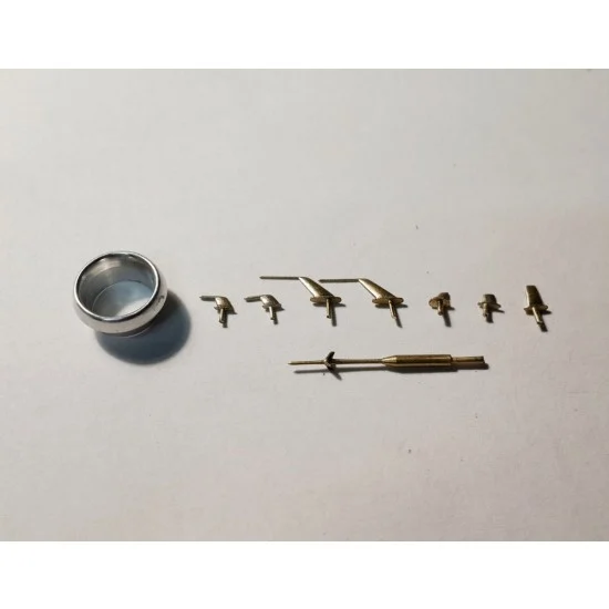Mini World 7263 1/72 Piper PA-47 Air Intake, Pitot, Antenna for Amodel kits