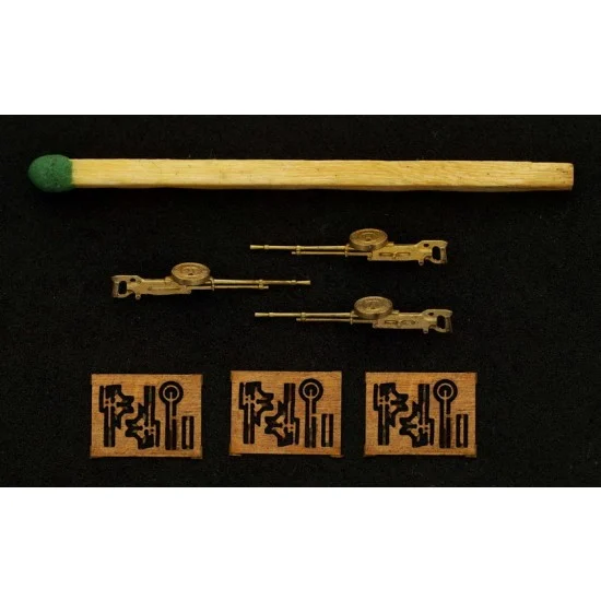 Mini World 7279C 1/72 PZL.37 Los Gun Set Vol.3 (3 for Szczeniak kits) - Model Planes