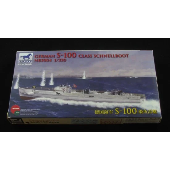 Bronco NB5004 1/350 German S-100 Class Schnellboot