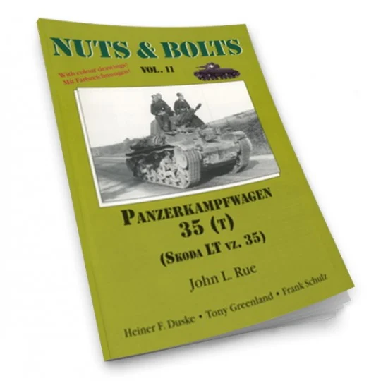 Nuts & Bolts 011 Nuts & Bolts Vol.11 - Panzerkampfwagen 35(t) Skoda LT vz.35 (72 pages, photos & drawing)