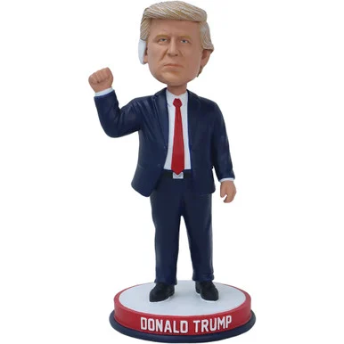 Trump Ear Bandage Bobblehead National Bobblehead HOF (632125670532)