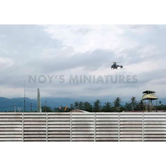 Noys Miniatures 4821 1/48 Airfield Tarmac Sheet: Optional Backdrop for NM4814 (Length: 395mm, Width: 280mm) - Model Planes