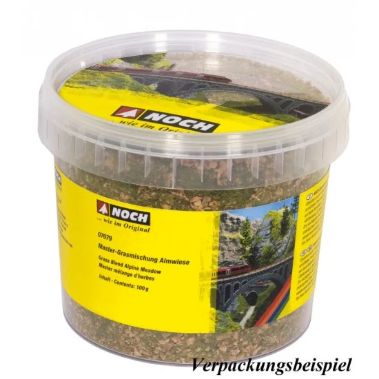 NOCH 07076 Master Grass Blend "Summer Meadow" for 1m2 area (2.5-6mm, 100g)