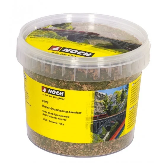 NOCH 07079 Master Grass Blend "Alpine Meadow" (2.5-6mm, 100g)
