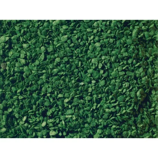 NOCH 07154 Leaves (medium green, 100g) For G,O,HO,TT,N,Z Scale - Scenics & Diorama