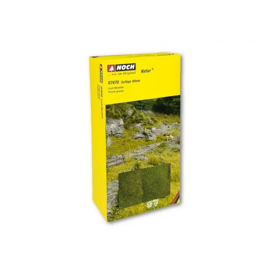 NOCH 07470 Natur+ Lush Meadow (2pcs, each 25 x 25 cm) - Scenics & Diorama