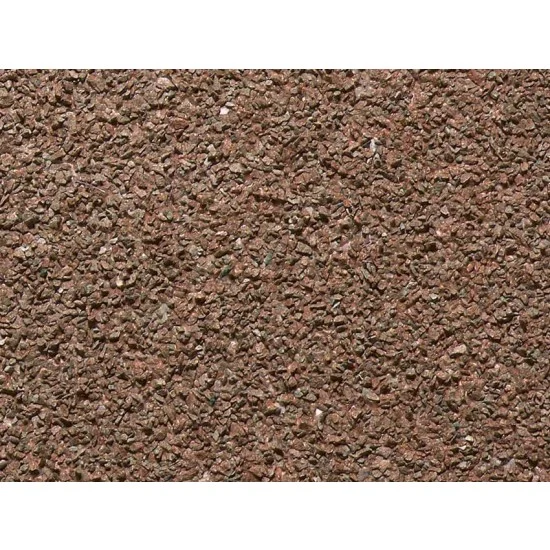 NOCH 09367 PROFI Ballast "Gneiss" (red brown, 250g, grain 0.5 - 1.0 mm)