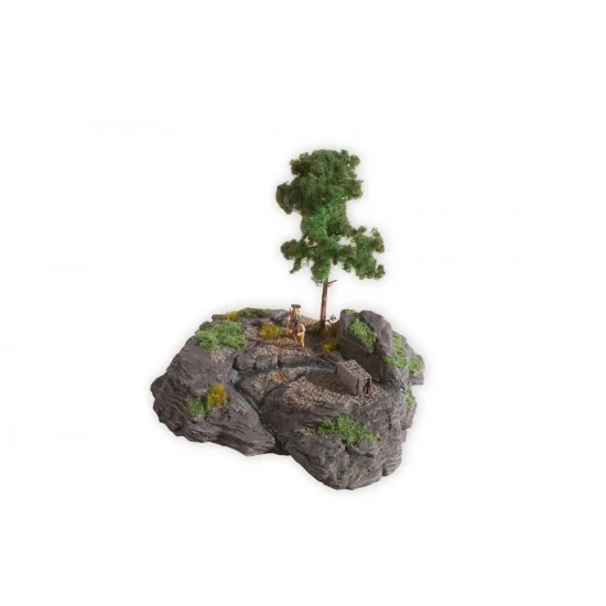 NOCH 10012 O, HO, TT, N, Z Scale Diorama Kit "Rocky Desert" (18 x 15 x 16 cm) - Scenics & Diorama