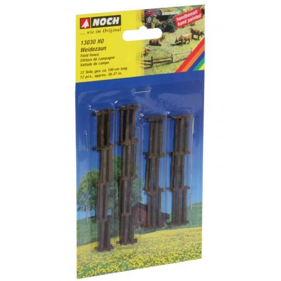 NOCH 13030 HO Scale Field Fence (Length: 1000mm, Height: 13mm) - Scenics & Diorama