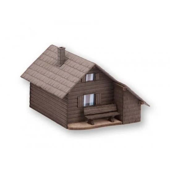 NOCH 14339 HO Scale Mountain Shelter (length: 65mm, width: 60mm, height: 42mm) - Scenics & Diorama
