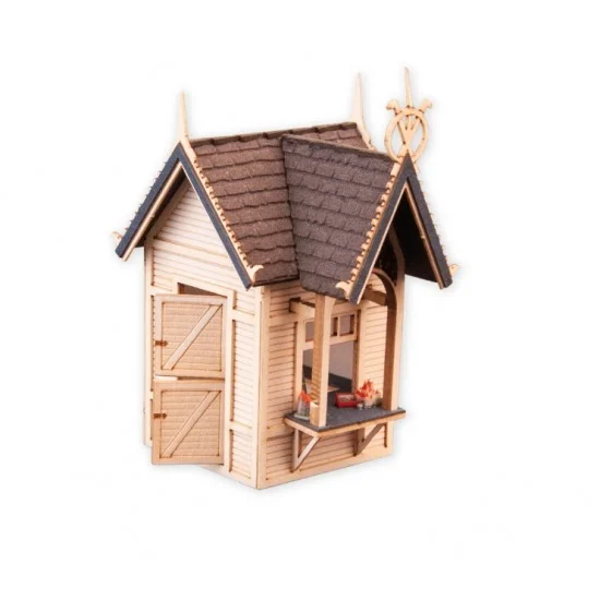 NOCH 14383 HO Scale Souvenir Stall (2.7 cm x 2.7 cm, 5.8 cm) - Scenics & Diorama
