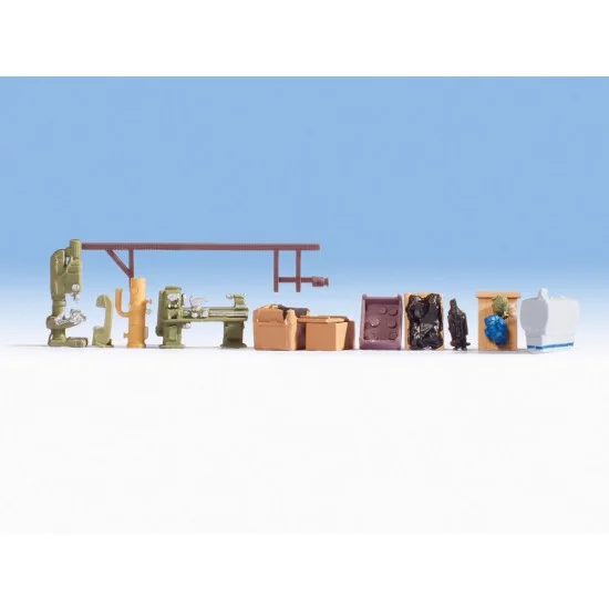 NOCH 14850 HO Scale Workshop Accessories - Scenics & Diorama