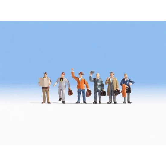 NOCH 15226 HO Scale Business Travellers - Model Figures