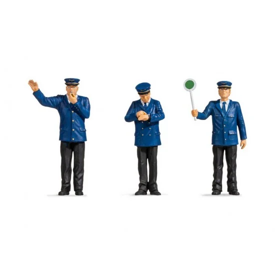 NOCH 17300 G scale Railway Officials - Model Figures