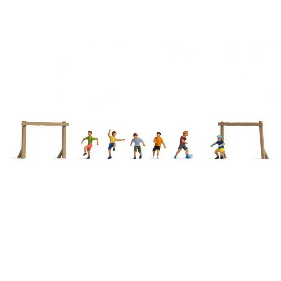 NOCH 45817 TT Scale Children on the Football Ground - Model Figures