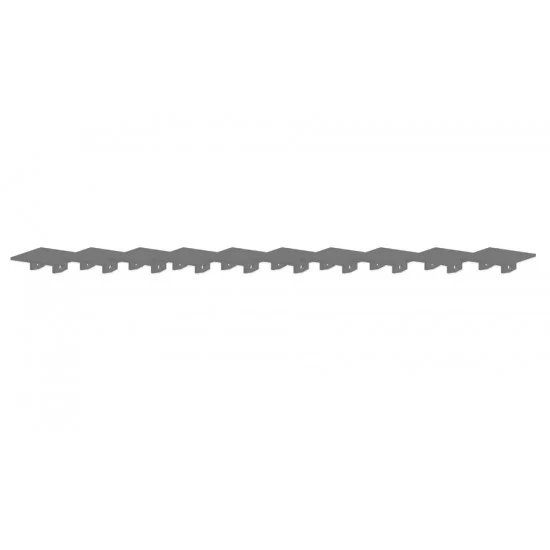 NOCH 53910 HO, TT, N Scale Easy-Track Railway - Viaduct Connector (10pcs, 30 mm x 30 mm x 8.5 mm)