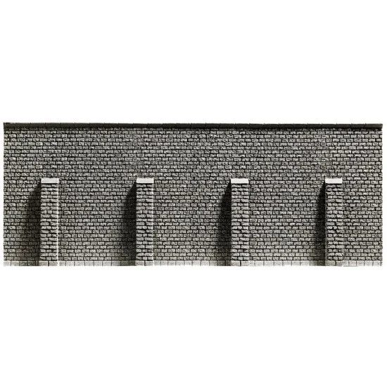 NOCH 58056 HO Scale Retaining Wall (33.4 x 12.5 cm) - Scenics & Diorama