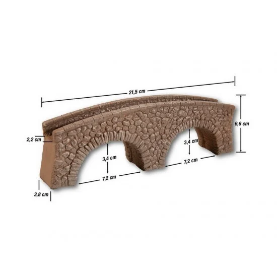 NOCH 58692 HO Scale Argen Bridge - Scenics & Diorama