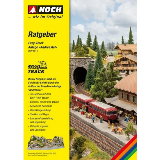 NOCH 71902 Easy-Track "Andreastal" Guidebook (German, 120 pages)