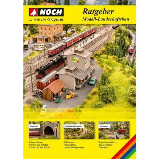 NOCH 71910 Gauge Neutral Details Model Landscaping Guidebook "St. Sebastian" (Language: German) - Modelling Publication