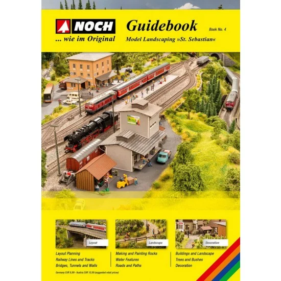 NOCH 71911 "St Sebastian" Model Landscaping Guidebook (English, 120 pages) - Modelling Publication