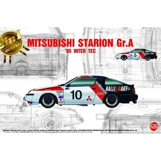 NuNu 24031 1/24 Mit Starion 1985 Japan TEC - Model Cars