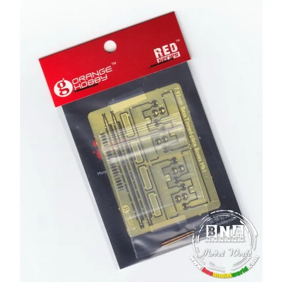 Orange Hobby G35-050 1/35 7.92mm BESA Machine Gun & Tinned-Plate Boxes