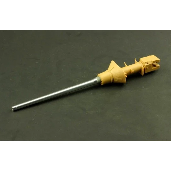 Orange Hobby G35-090 1/35 WWII German Jagdtiger 128mm Pak44/L55 Gun Barrel for Tamiya #35307/35295