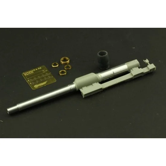 Orange Hobby G35-146 1/35 Rheinmetall 120mm L44 Barrel for Leopard 2A4 for Meng Models TS-016 (Resin+Metal+PE)