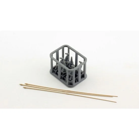 Orange Hobby G35-218 1/35 ZTQ15 Spring Antenna Mast Base (3 groups) for Meng kit