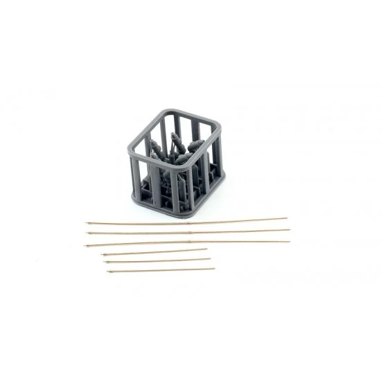 Orange Hobby G35-232 1/35 US Spring Antenna Mast Base (3 groups)