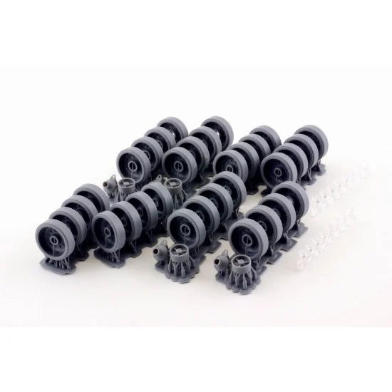 Orange Hobby G35-245 1/35 M1A2 Tank Road Wheel Upgrade Set for Tamiya #35269
