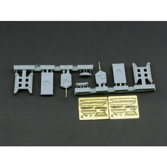 Orange Hobby N03-124 1/350 M1A2 MBT (2 Sets: Resin+PE)