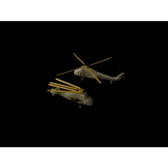 Orange Hobby N07-104 1/700 Westland Wessex - 2 Sets of HAS.31 and 2 Sets of HU.5 (Resin+PE)