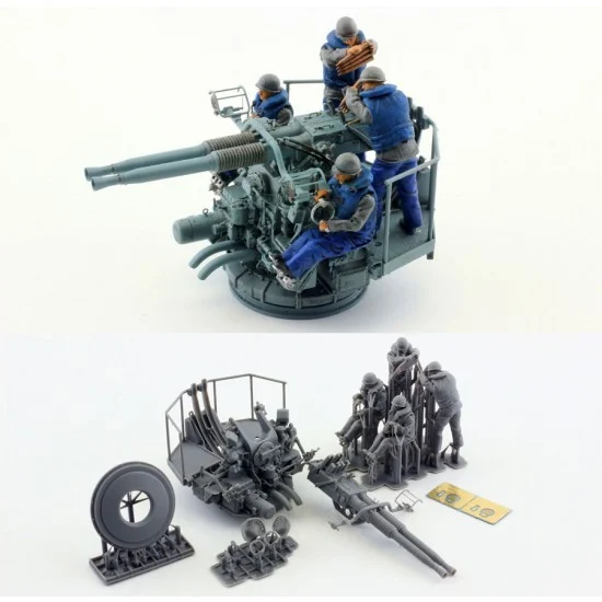 Orange Hobby N72-206 1/72 Bofors 40 mm L/60 Gun ''Atlantic Convoy Escort''