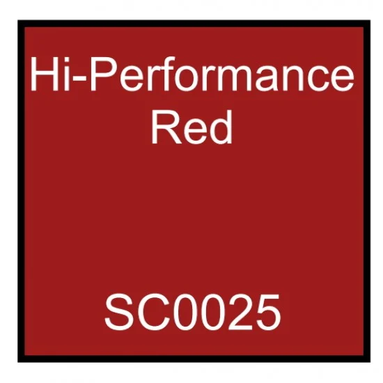 Outlaw Paints SC025 Acrylic Lacquer Paint - Solid Colour Hi-Performance Red (30ml)